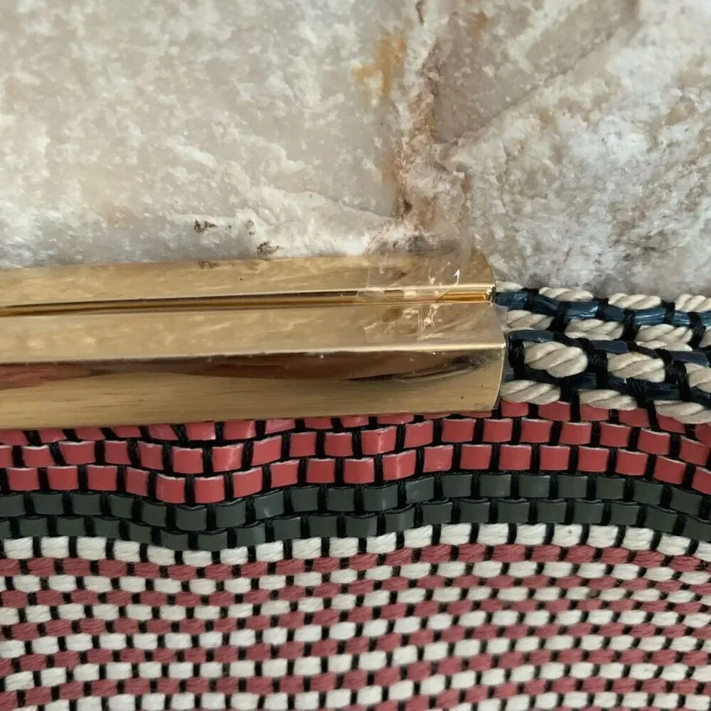 Stella & Dot Everything woven  clutch